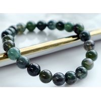 The Great Living Co Green Moss Agate Bracelet